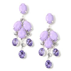 Silver Crystal Stones with Amethyst and Opaque Amethyst Stones Earrings Stones Earrings, Amethyst Stones, Crystal Stones, Silver Crystal, Amethyst Stone, Stone Earrings, Stones And Crystals, Amethyst, Charm Bracelet