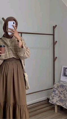 Outfit Ngampus, Haircut Selfie, Photo Hijab, Stylish Outfits Casual, Outfit Hijab Casual