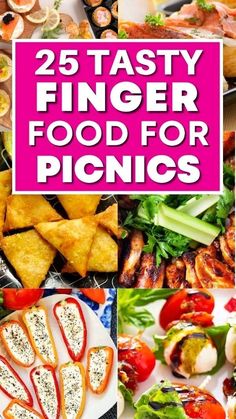 25 tasty finger food for picnics