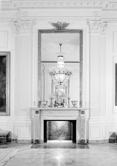 Historic Photo : White House, 1600 Pennsylvania Avenue, Northwest, Washington, District of Columbia, DC 331 Photograph Room Elevation, District Of Columbia, Historical Photos, North West, Pennsylvania, White House, Architecture Design, Columbia, Washington