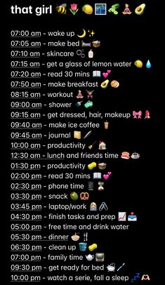 Morning Routines List, School Routine For Teens, Daily Routine Schedule, Morning Routine School, Daily Routine Planner, Morning Routine Checklist, Routine Aesthetic, Girl Routine, Healthy Morning Routine