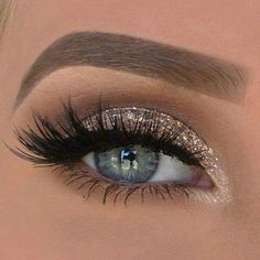 Makeup Ideas For Black Formal Dress, Wedding Makeup For Blue Eyes Glitter, Bridesmaid Makeup Glitter, Concert Eye Makeup Looks, Makeup Looks With Teal Dress, Prom Hairstyles For Thinner Hair Up, Wedding Makeup Looks Hazel Eyes, Wedding Makeup Fairytale, Smokey Eye Look For Green Eyes