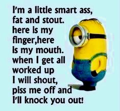 Minion Facebook, Girl Quotes Funny, Hilarious Funny Quotes, Maxine Humor, Funny Quotes Hilarious, Quotes Funny Humor, Funny Quotes Humor