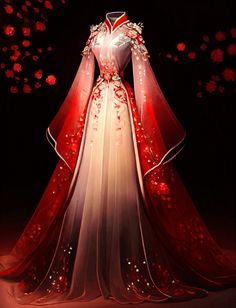 Sesshomaru X Kagome, Chinese Fancy Dress, Traditional Asian Dress, Traveler Master, Magical Dress, My Prince, Old Fashion Dresses, Fashion Drawing Dresses