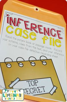 an inference case file is shown with the top secret on it's cover