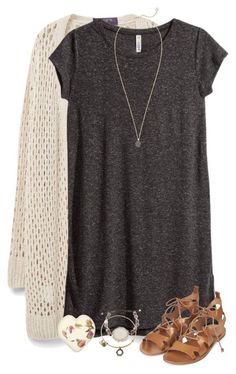 I have a similar cover up to this one. I love it! It goes with almost anything. Tshirt Dress Outfit, Bohol, Mode Casual, Stitch Fix Inspiration, Business Outfit, Cream Sweater, Cute Summer Outfits