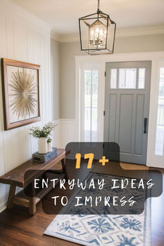 entryway ideas to make the most of your home's decorating style and space