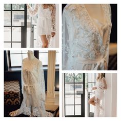 Slip Included, Used For Photos Only. Measurements: Bust 36 Waist 30 Hip 39 Thigh 24 Lace Maxi, Sleepwear Robe, Bridal Lace, Adele, Women's Intimates, Color White, Lace, Women Shopping, White