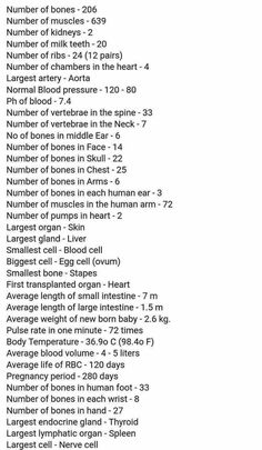 the table has numbers and symbols for each type of substance on it, as well as other things