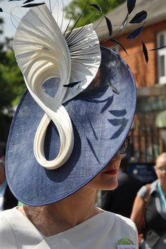 Racing Fashion - Racing Fashion's Royal Ascot Day 1 Favourite Hats We make gorgeous everyday hats that stand out from the rest. Check out de-lisa.com for our latest designs.We make gorgeous everyday hats that stand out from the rest. Check out de-lisa.com for our latest designs Please note. We at Delisa are fans of all hats and milliners and therefore not every image we pin, is one of our designs. Race Day Fashion, Racing Fashion, Handmade Hats, Race Wear, Fashion Australia, Ascot Hats, Types Of Hats, Races Fashion, Elegant Hats