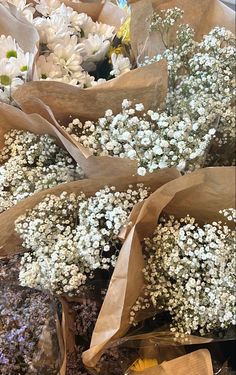 Baby breath flowers bouquet, aesthetic flowers, white flowers Baby's Breath, Spring Vibes, Love Flowers, My Flower