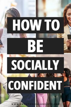 Are you wondering how to be socially confident? This post shares the best tips on how to develop social confidence. Ideas include things like speaking clearly, being prepared, and stopping negative self talk. Also sharing tips on how to talk to strangers, how to make small talk, and how to make friends. Social Confidence, Conversation Skills, Talk To Strangers, Being Prepared, How To Talk, Small Talk, Make Friends, Negative Self Talk, Self Talk