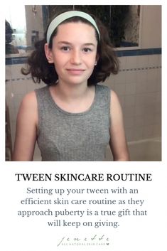 Setting up your tween with an efficient skin care routine as they approach puberty is a true gift that will keep on giving. As their hormonal changes begin to affect their skin you may start to see changes in their skin’s appearance, along with their moods!  This is when you want to encourage them to start a simple, ye Easy Routine, Face Routine, Face Skin Care Routine, Toxic Skincare, Best Face Wash, Face Care Routine, Simple Skincare Routine