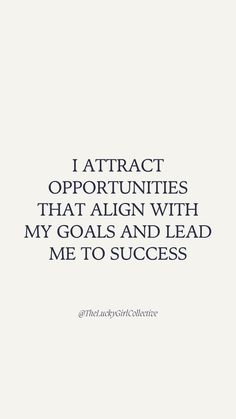 a quote that reads, i attract opponents that align with my goals and lead me to success