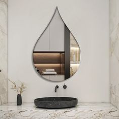 Frameless Water Drop Raindrop Wall Mirror, Unframed Bathroom Entryway Mirror, For Unique Corner Home, Trendy Wall Hanging Geometric Mirror Frameless Water Drop Raindrop Wall Mirror, Unframed Bathroom Entryway Mirror  - Perfect Choice for Modern and Minimalist Home Décor PRODUCT DESCRİPTİON: Designed for those seeking aesthetics and functionality in home décor, this SEMIRROR Frameless Water Drop Raindrop Wall Mirror, Unframed Bathroom Entryway Mirror stands out with its elegant design and unique Mirror For Bathroom Modern, Geometric Mirror, Classic Mirror, Entryway Mirror, Foyer Design, Dressing Area, Mirror Design, Standing Mirror, Stylish Bathroom