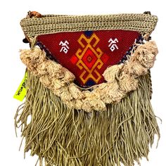 Nwt Sam Edelman Beaded Purse With Fringe Beige Bohemian Pouch Satchel, Beige Fringe Pouch Bag, Red Woven Satchel Shoulder Bag, Beige Pouch Shoulder Bag For Festival, Beige Crossbody Bag For Festival, Traditional Summer Pouch Shoulder Bag, Beige Traditional Crochet Bag, Red Woven Satchel Bag, Red Woven Shoulder Bag For Travel