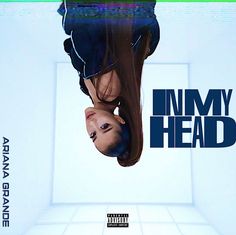 the album cover for in my head features a woman upside down with her hair pulled back