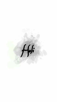 the word fgh written in black ink on a white background