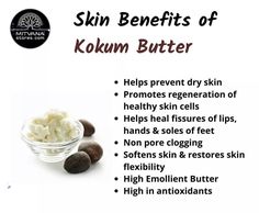 Kokum Butter Benefits, Cocoa Butter Benefits, Diy Body Butter Recipes, Green Concealer, Mind Wellness, Esthetician Marketing, Diy Body Butter, Skin Care Business, Herbal Skin Care