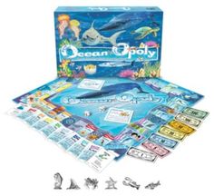 the ocean and dolphin board game