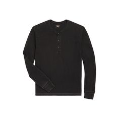 Made with cotton jersey that is yarn-dyed with black indigo. Oxford cloth placket facing. Ribbed trim. Washed for softness. Will fade naturally over time. Henley Shirt, Henley Shirts, Luxury Accessories, Yarn Dyeing, Polo Ralph Lauren, Oxford, Ralph Lauren, Trim, Mens Outfits