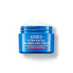 Ultra Facial Oil-Free Gel Cream – Kiehl’s Oily Skin Routine, Kiehls Skincare, Cream For Oily Skin, Cream Moisturizer, Moisturizer For Oily Skin, Oil Production, Oil Free Moisturizers, Facial Sunscreen, Effective Skin Care Products