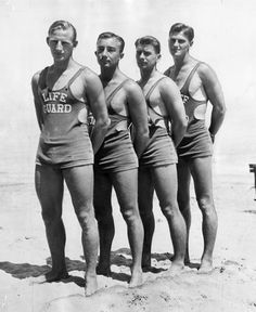 climbing-down-bokor: Chicago Lifeguards, 1933, Chicago Tribune Archives Vintage Swimmer, A Day At The Beach, Manama, Day At The Beach