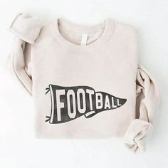 Football Pennant, School Shirt Designs, Jean Jacket Outfits, Trendy Shirt Designs, College Shirts