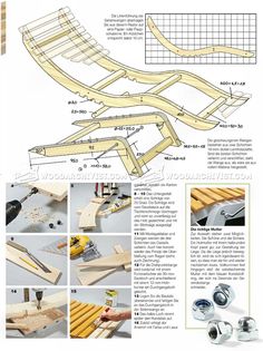 the instructions for making a wooden toy track with wheels and screwdrives on it