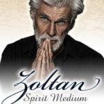 an older man with his hands together in front of him and the words jollion spirit medium