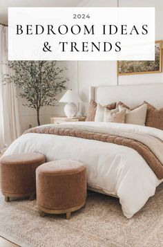 See my top pins this week from Pinterest -- including gorgeous kitchen and bedroom ideas and inspiration to update your home -- plus great weekend sales! Beautiful Bedroom Inspiration, Beautiful Bedroom Decor, Neutral Bedrooms, Bedroom Trends, Bedroom Decor Cozy, Inspire Me Home Decor, Bedroom Decor Ideas, Modern Bedroom Design, Bedroom Refresh