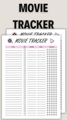 Movie Tracker,Editable Movie Journal,Film Journal Printable,Movies To Watch List Netflix Tracker Printable, Bujo Movie Tracker, Watch List Template, Movie Rating Template, Movie Journal Template, Movie Tracker Template, Movie Tracker Printable, Movie Planner, Bujo Tracker