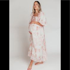 Reposhing This Item I Purchased From @Bsack711. Nwt. Never Worn. Did Not Fit Me Right. Maternity Photos Spring, Maternity Baby Shower Dress, Long Black Maxi Dress, Plunge Midi Dress, Maternity Dresses For Baby Shower, Romantic Dresses, Baby Shower Dress, Shower Outfits, Open Back Maxi Dress