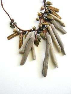 Collar Hippie, Sticks And Stones, Wood Jewellery, Wooden Jewelry, Chester