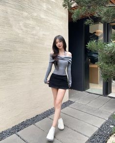 Casual Day Outfits, Complete Outfits, Korean Outfits, Office Fashion, Chic Outfits, Asian Beauty, Outfit Of The Day, Fashion Inspo