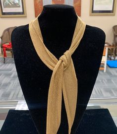 Tiffany & Co Elsa Peretti 18K Yellow Gold Large 42" Chain Mesh Scarf Necklace Length: 42.0" Width: 1/16" to 3-3/4" Weight: 182.7 g Marked: TIFFANY & CO * 18K * PERETTI Tiffany & Co retail price: $40,000 An Elsa Peretti original design Condition: As pictured. G3454 Elsa Perreti, Tiffany Gold, Mesh Scarf, Gold Scarf, Scarf Necklace, Elsa Peretti, Fine Jewellery Necklace, Necklace Length, Tiffany & Co.