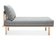 a gray couch with pillows on it and the text greycook chaise $ 300 after indigoogan $ 350 order now