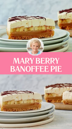 Mary Berry Banoffee Pie Banoffee Pie Paul Hollywood, Paul Hollywood Banoffee Pie, Digestive Biscuits Desserts, Traditional Thanksgiving Desserts, British Cake Recipes, Best Banoffee Pie Recipe, Canadian Dessert Recipes, Mary Berry Desserts, Mary Berry Recipes Baking