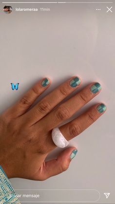 Minimalist Holiday Nails, Nail Ideas Fun, Funky Nail Ideas, Short Gel Nails, Modern Nails, Happy Nails, Baby Nails, Cute Gel Nails