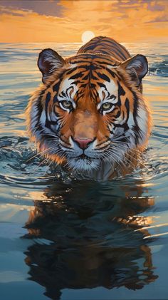 Big Cat Species, Tiger Painting, Tiger Pictures