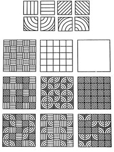 the different patterns used in this pattern are shown here, and there is no image to describe