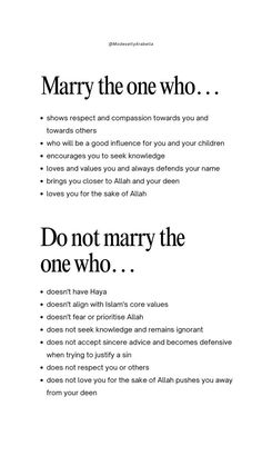 a poster with the words marry, one who is not married to another man and two other