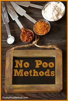 No Poo Methods - A wonderful article that talks about a variety of ways to clean and condition your hair without using shampoo! Methods other than the popular baking soda/vinegar combination are discussed. Baking Soda Vinegar, Hair Wash, Baking Soda Shampoo, Healthier Hair, Hair Solutions