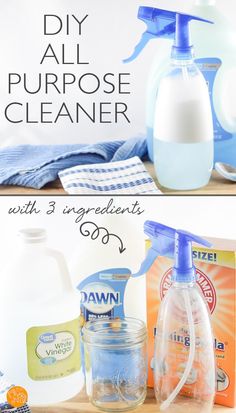 diy all purpose cleaner with 3 ingredients