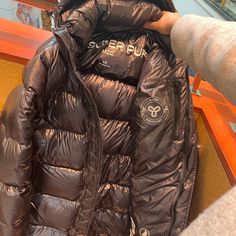 Bought 3 Weeks Ago Aritzia Super Puff Black, Aritzia Super Puff Mid, Super Puff Mid, Aritzia Super Puff, Aritzia Jacket, Super Puff, 3 Weeks, Puffer, Jackets & Coats