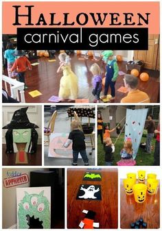 halloween carnival games for kids to play with