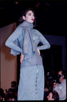 Fashion show Chantal Thomass | Europeana 1983 Fashion, Spider Dress, Womenswear Fashion, March 19, Mode Vintage