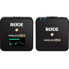 the rode wireless go 2 is available in two different colors and features an appliance