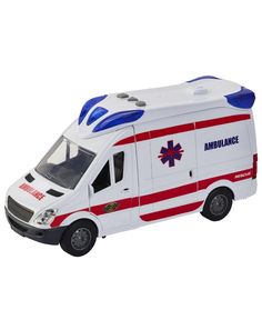 an ambulance model is shown on a white background