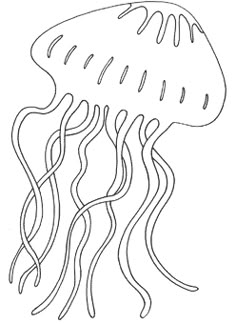 Jellyfish Jellyfish Template Free Printable, Jellyfish Coloring Page, Under The Sea Coloring Pages, Sea Coloring Pages, Jellyfish Coloring, Under The Sea Coloring, Mr Printables, Sea Quilt, Under The Sea Theme